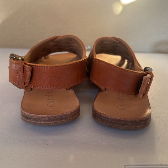Cotelac Brown Leather Weave Sandals. 37 - Picture 3 of 9
